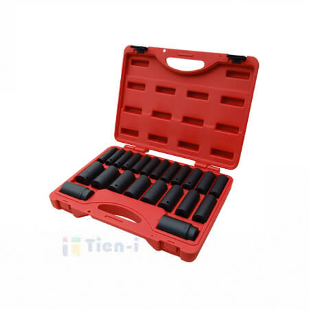 22 個 1/2"差込角 ディープインパクトソケットセット