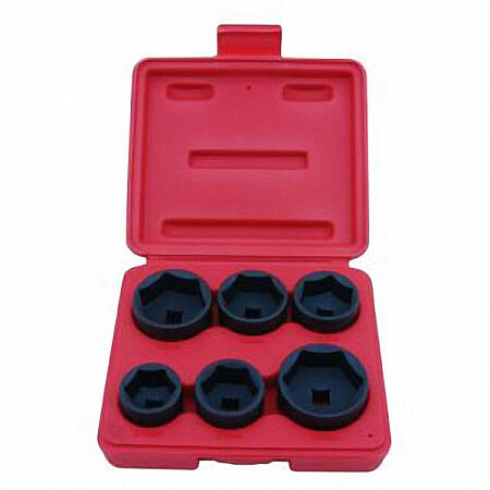 6PC 3/8インチ DR. オイルフィルターソケットセット