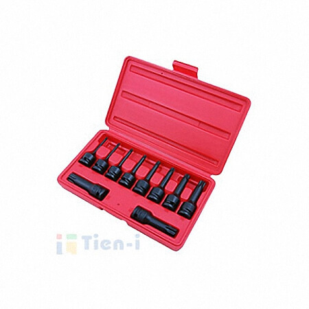 10 個組 1/2"差込角 STARビット インパクトソケットセット