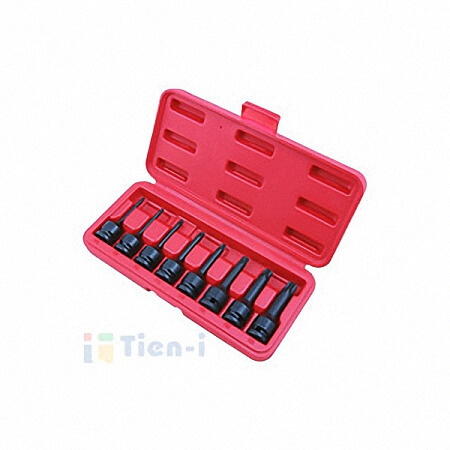 8PC 1/2"DR. スタービット インパクトソケットセット(78L)