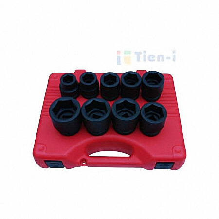 9 個組 1"差込角 インパクトソケットセット