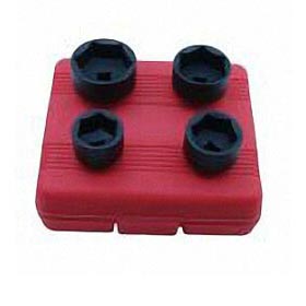 4PC 3/8インチ差込角 オイルフィルターソケットセット