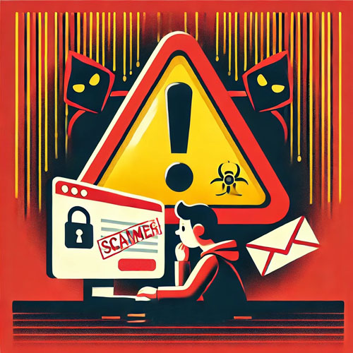 当社名を騙った詐欺アカウントやメール、ニュースレターにご注意ください。