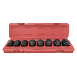 8 個組 3/4"差込角 インパクトソケットセット (MM)